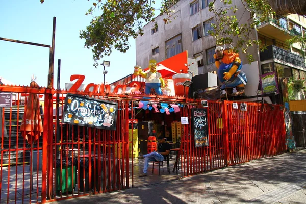 Bellavista Alberga Muitos Cafés Bares Coloridos Área Conhecida Por Sua — Fotografia de Stock