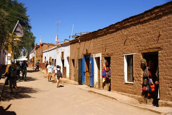 San Pedro Atacama Antofagasta Chile März 2019 Straßenansicht Von San — Stockfoto