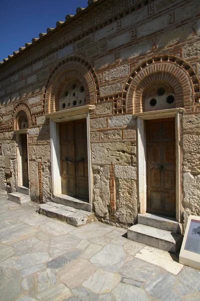 Una Vista Desde Iglesia Los Santos Apóstoles Atenas Grecia —  Fotos de Stock