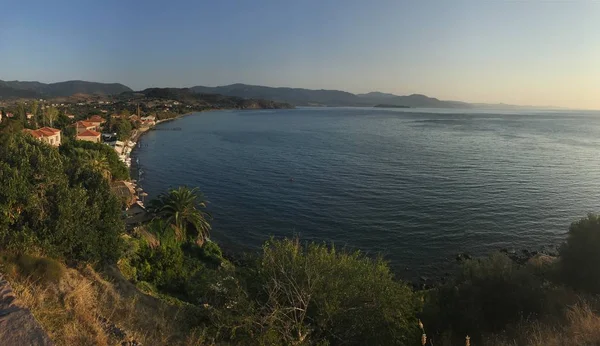 Ein Blick Auf Die Insel Lesbos Griechenland — Stockfoto