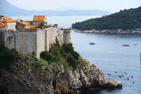 Cidade Velha Dubrovnik Croácia — Fotografia de Stock