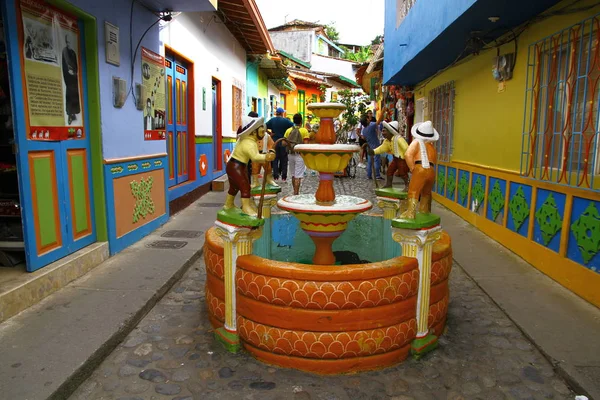 Guatape Town Antioquia Colombia Mei 2019 Een Straatbeeld Van Guatape — Stockfoto
