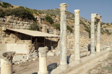 Datca, Mugla Türkiye 'de antik şehir Knidos (Cnidus)