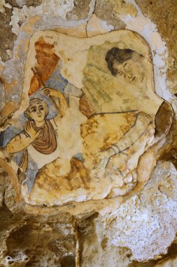 Kuzey Kıbrıs 'taki Salamis Harabelerinden bir manzara