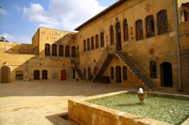 REGIE KİLİSESİ, SANLIURFA, TÜRK - 22 Ekim 2018. Regie Church 'ten bir manzara