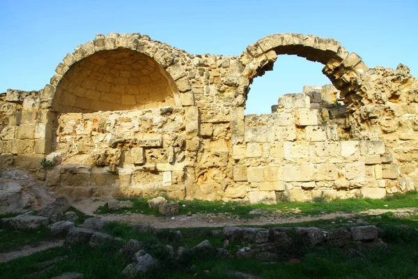 Ruiner George Grekisk Ortodoxa Kyrkan Famagusta Norra Cypern — Stockfoto