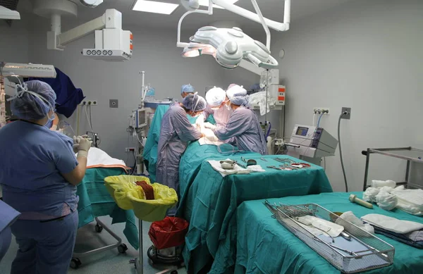 Operation View Cesarean Section — 스톡 사진