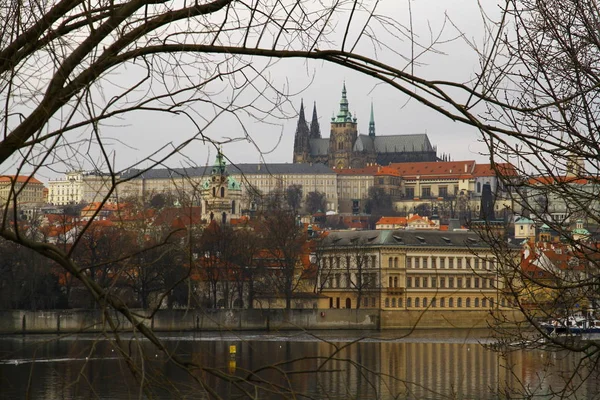 Bezienswaardigheden Gebouwen Van Praag Tsjechische Republiek — Stockfoto