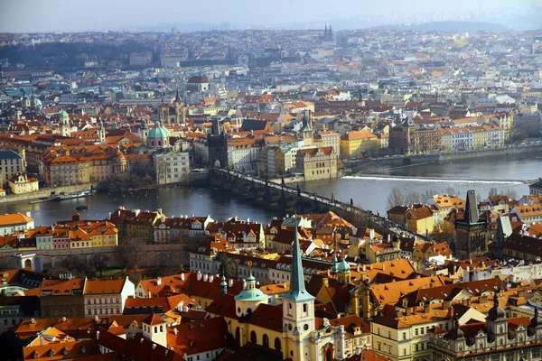 Prag Simgeleri Binaları Çek Cumhuriyeti — Stok fotoğraf