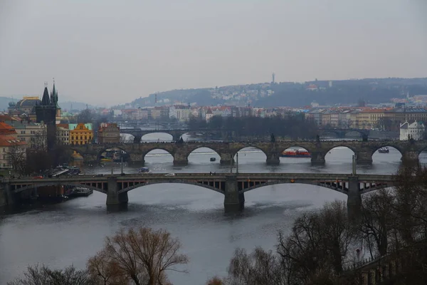 Vacker Utsikt Över Prag Tjeckien — Stockfoto