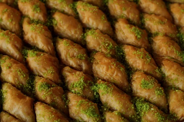 Baklava Turc Pâtisserie Sucrée — Photo