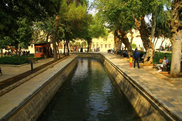 Balikligol Sanliurfa Turkey Balikligol Mosque Fish Lake — Stock Photo, Image