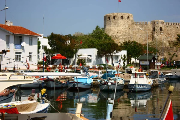 Bozcaada Canakkale Turkey Května2012 Pohled Přístavu Bozcaada Bozcaada Krásný Ostrov — Stock fotografie