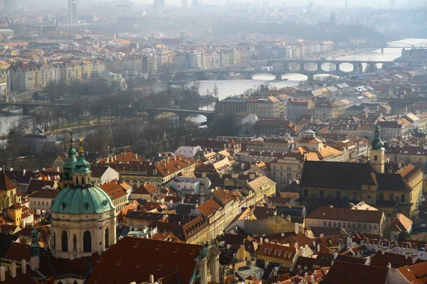 Zabytki Budowle Pragi Czechy — Zdjęcie stockowe