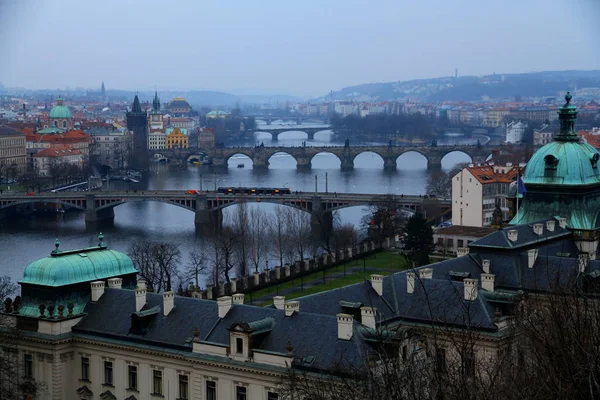 Krásný Výhled Prahu Česká Republika — Stock fotografie