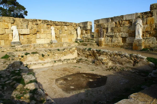 Utsikt Från Salamis Ruiner Norra Cypern — Stockfoto