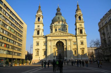 Budapeşte'de St. stephen Bazilikası. 