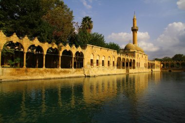 Balikligol, Sanliurfa / Türkiye. Balikligol Camii (Balık Gölü ) 