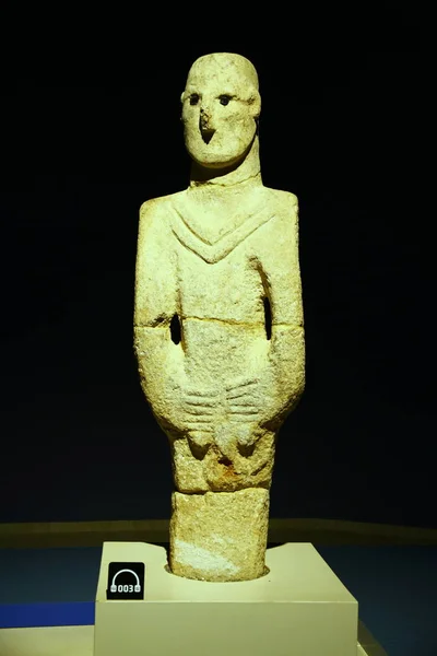 Sanliurfa Museum Sanliurfa Turkey 2018 고고학 박물관에서 일반적으로 수있는 발견물은 — 스톡 사진