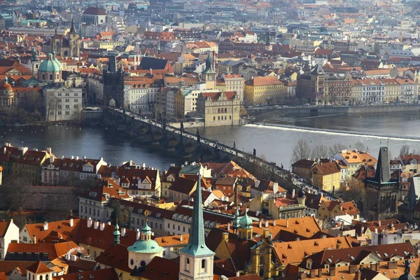 Zajímavosti Stavby Prahy Česká Republika — Stock fotografie