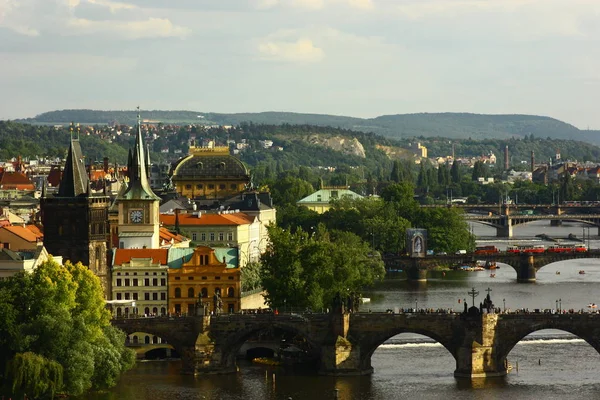 プラハのランドマークと建物 チェコ共和国 — ストック写真