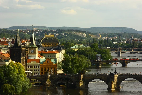 Ландшафт Будівлі Праги Чеської Республіки — стокове фото