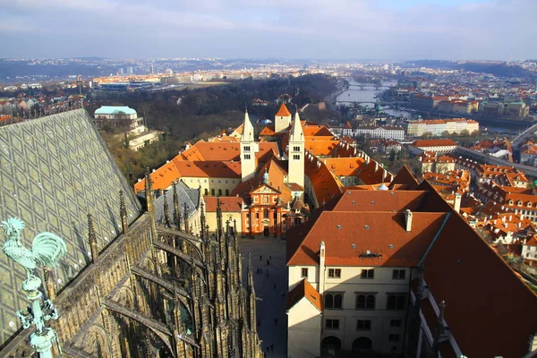 Zajímavosti Stavby Prahy Česká Republika — Stock fotografie