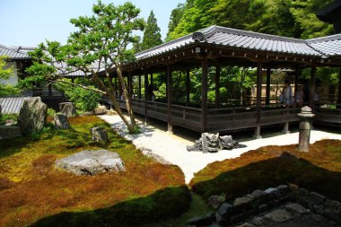 Nanzen-ji Budist Tapınağı, Japonya 'dan bir manzara
