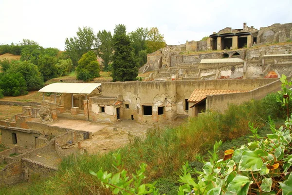 Uitzicht Pompeii Campanië Italië — Stockfoto