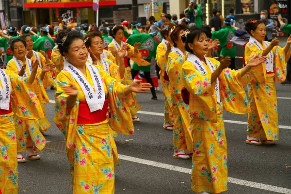 Tokyo Japan Mei 2013 Shibuya Ohara Matsuri Dansfestival — Stockfoto