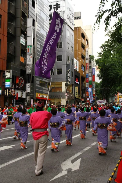 Tokyo Japan Mei 2013 Shibuya Ohara Matsuri Dansfestival — Stockfoto