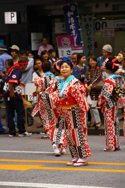 Tokyo Japan Mei 2013 Shibuya Ohara Matsuri Dansfestival — Stockfoto