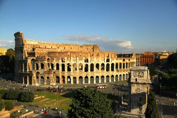 Coloseum Roma Italia Noviembre 2012 Coliseo Monumento Más Famoso Impresionante —  Fotos de Stock