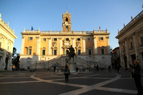 Ρωμη Ιταλια Νοεμβρίου 2012 Θέα Από Την Πλατεία Piazza Del — Φωτογραφία Αρχείου