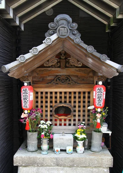 Kyoto Japan Maj 2013 Ett Litet Tempel Från Kyoto Gator — Stockfoto