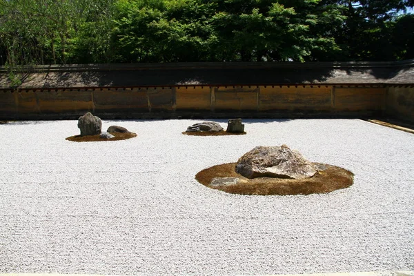 Över Stenar Från Trädgården Nanzen Buddhist Temple Japan — Stockfoto