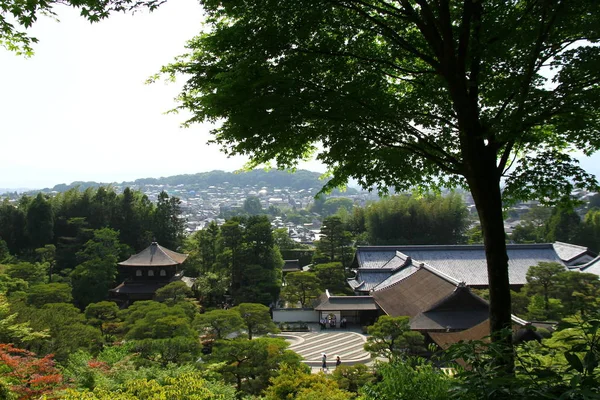 Schöne Aussicht Von Einem Tempel Kyoto Japan — Stockfoto