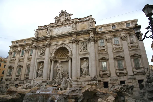 Fonte Trevi Roma Itália — Fotografia de Stock