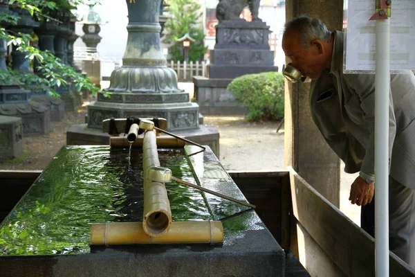 Kyoto Japan Травня 2013 Чозуя Місце Ритуального Очищення Перед Тим — стокове фото