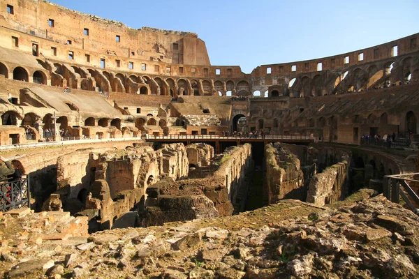 Koloseum Řím Itálie Listopadu2012 Koloseum Nejznámější Nejpůsobivější Památkou Starověkého Říma — Stock fotografie