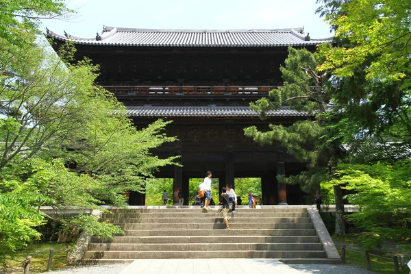 Kyoto Japan 2013 Május Egy Templom Bejárata Kiotóban — Stock Fotó
