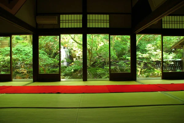 Kyoto Japan Maj 2013 Interiör Utsikt Från Ryan Temple Rummen — Stockfoto