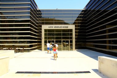 Türkiye Müzesi 'nin girişinin görüntüsü