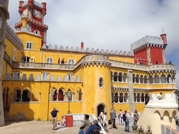 Portekiz Deki Nanılmaz Pena Sarayı Seyahat Fotoğrafçılığı — Stok fotoğraf