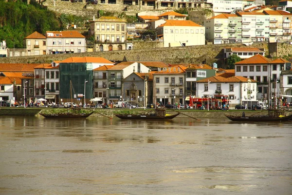 Річка Дуро Порту Португалія — стокове фото