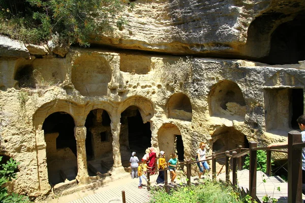 Samandag Antakya Turkije Juli 2018 Een Uitzicht Vanaf Besikli Cave — Stockfoto