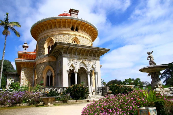 Sintra Portugal Abril 2016 Monserrate Palace Uno Los Edificios Más —  Fotos de Stock