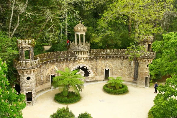 Sintra Portugal Abril 2016 Quinta Regaleira Está Clasificada Como Patrimonio —  Fotos de Stock