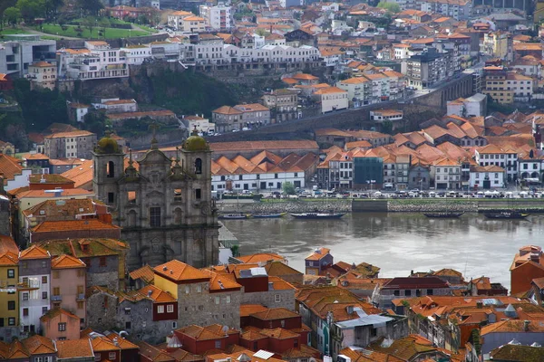 Luftaufnahme Der Historischen Innenstadt Von Porto — Stockfoto