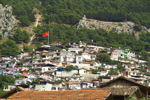 Schöne Aussicht Auf Das Bergdorf Der Türkei — Stockfoto